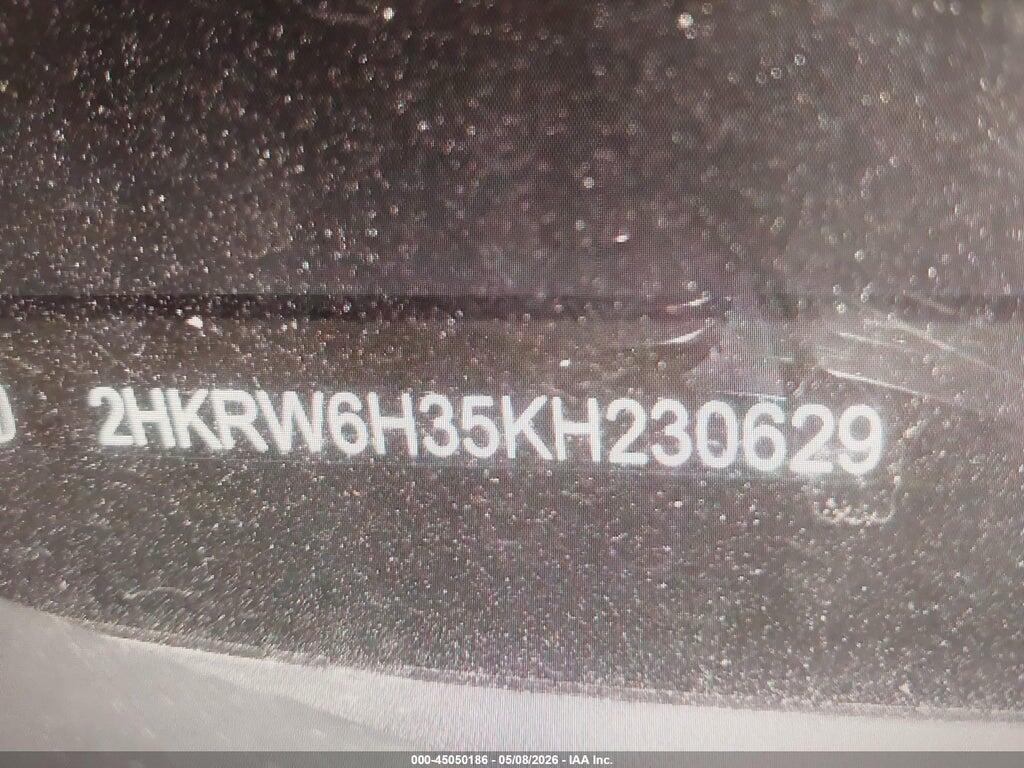 2HKRW6H35KH230629 2019 HONDA CR-V photo no. 9