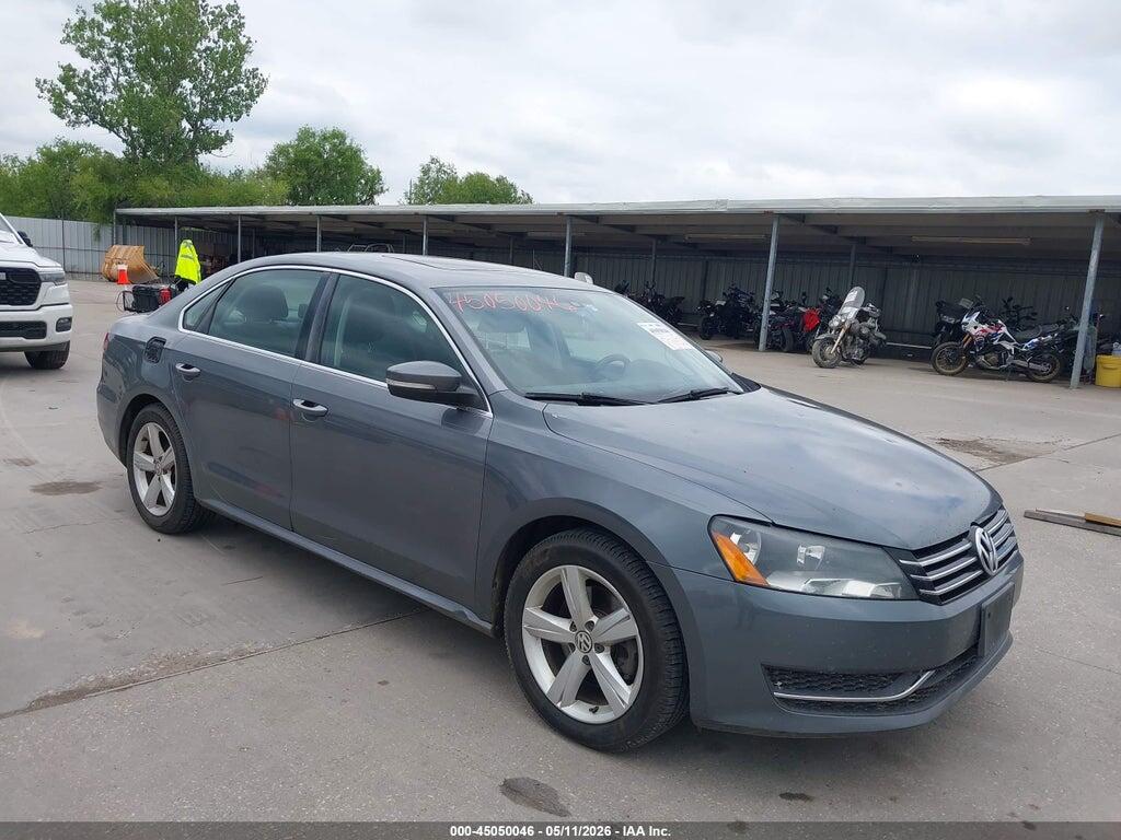 1VWBH7A3XDC061375 2013 VOLKSWAGEN PASSAT photo no. 1