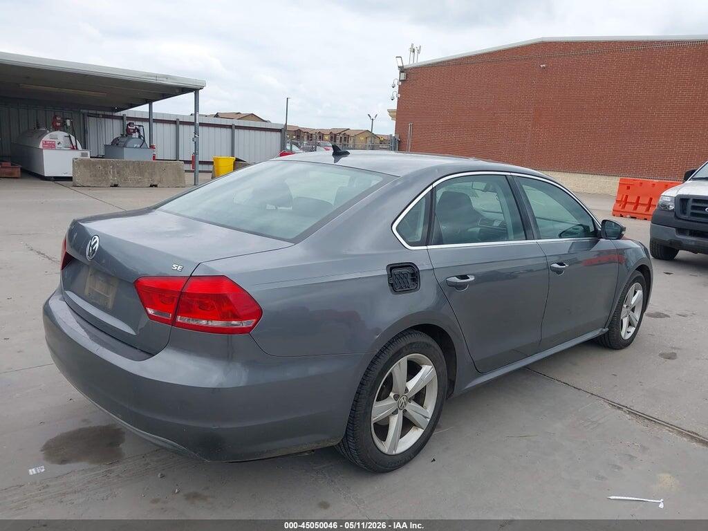 1VWBH7A3XDC061375 2013 VOLKSWAGEN PASSAT photo no. 4