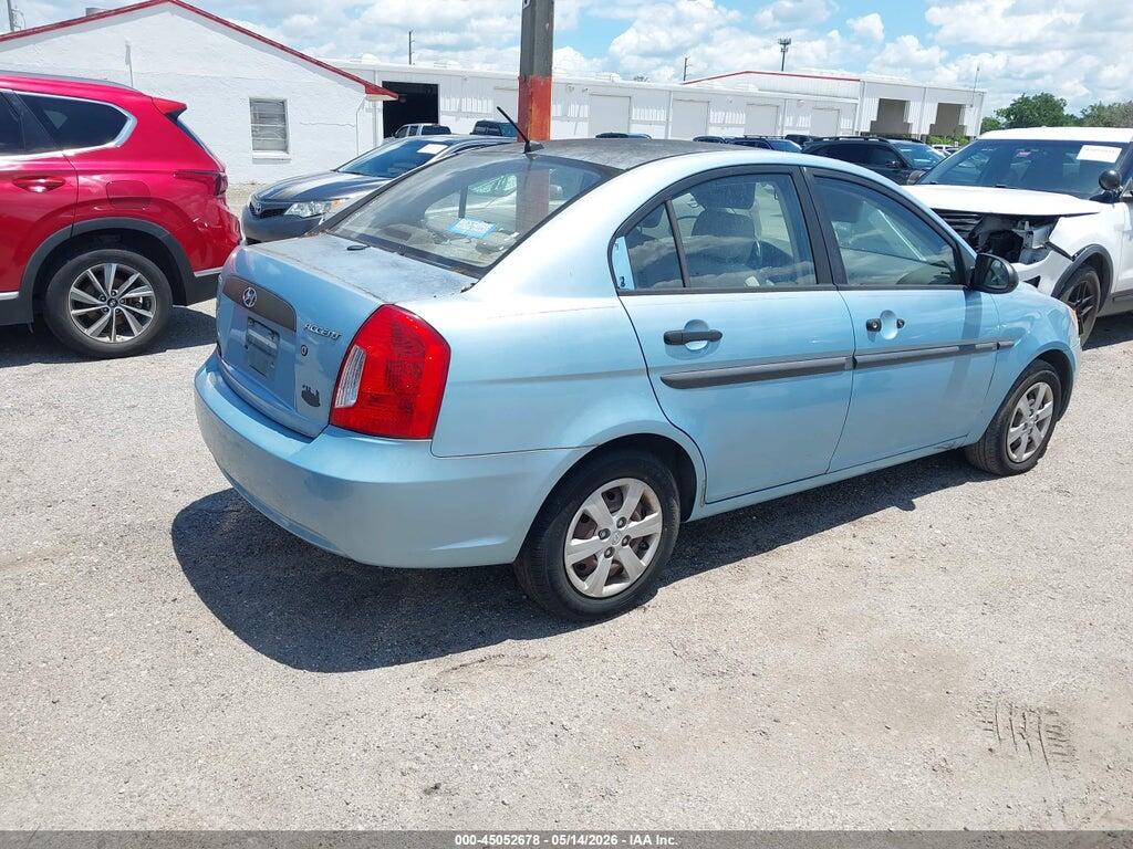 KMHCM46C69U288666 2009 HYUNDAI ACCENT photo no. 4