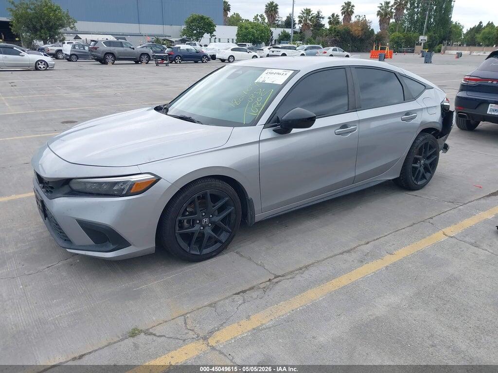 19XFL2H82PE018234 2023 HONDA CIVIC photo no. 2