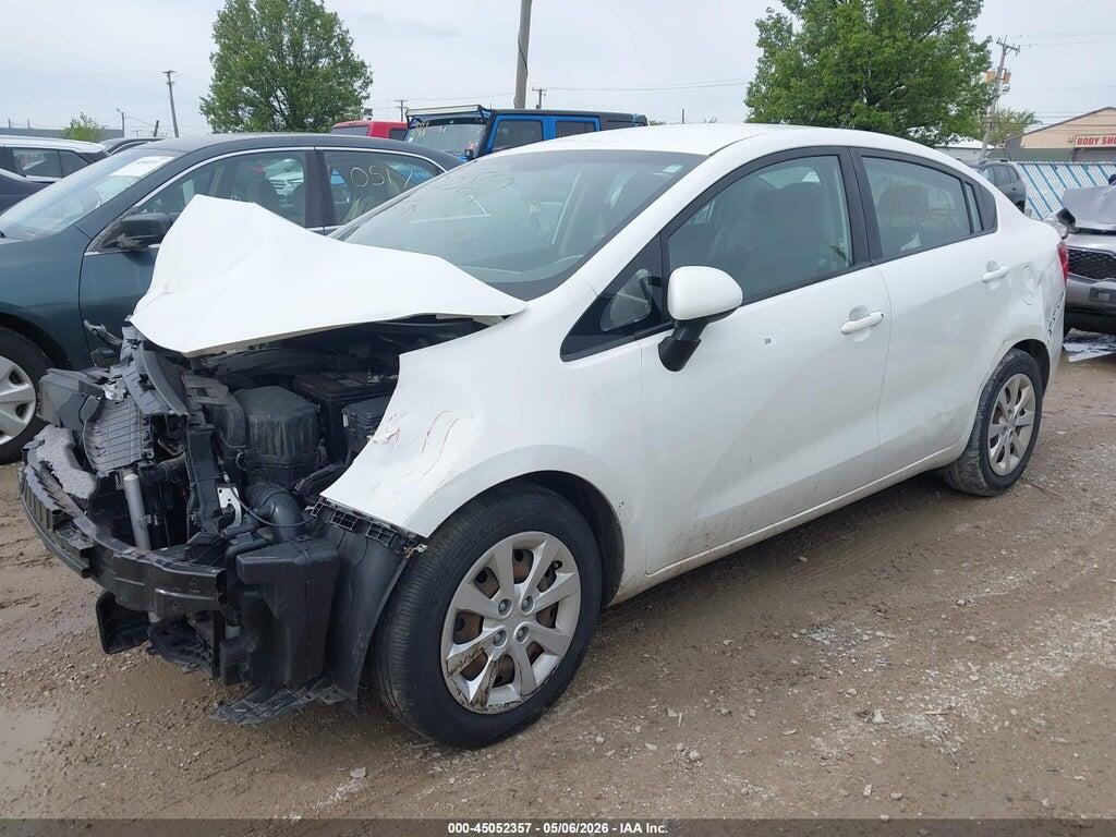 KNADM4A32E6354397 2014 KIA RIO photo no. 2