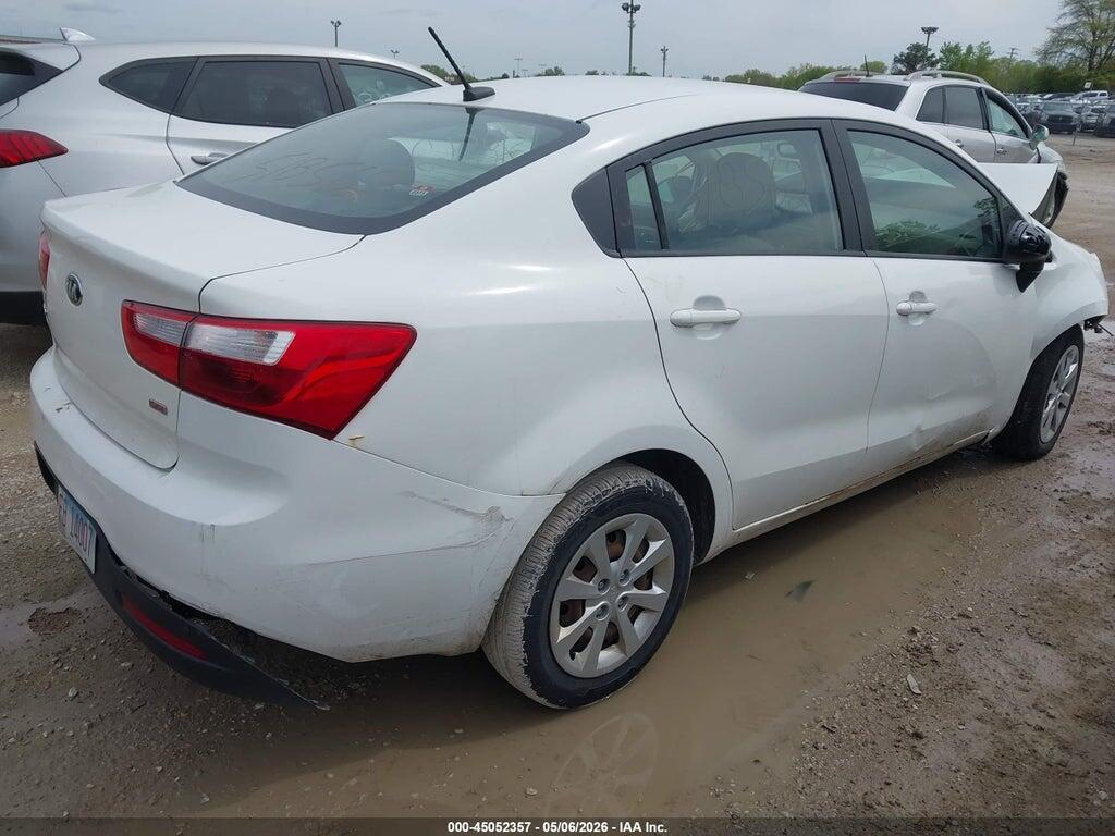 KNADM4A32E6354397 2014 KIA RIO photo no. 4