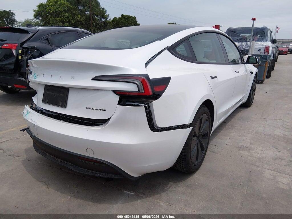 5YJ3E1EB3RF799852 2024 TESLA MODEL 3 photo no. 4