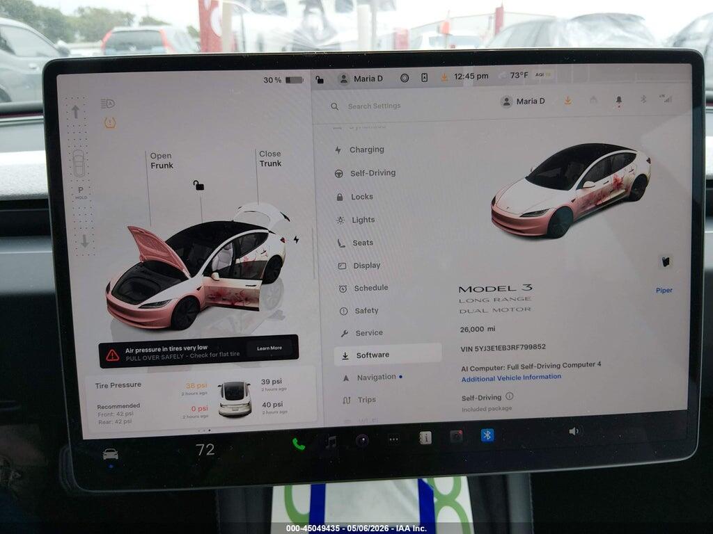 5YJ3E1EB3RF799852 2024 TESLA MODEL 3 photo no. 7