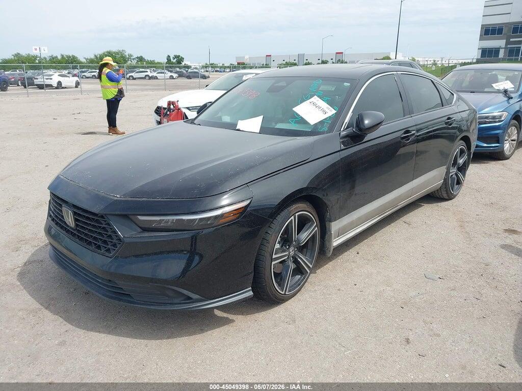 1HGCY2F5XSA032411 2025 HONDA ACCORD HYBRID photo no. 2
