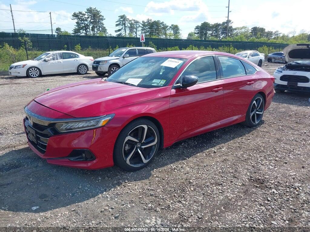 1HGCV1F35NA010418 2022 HONDA ACCORD photo no. 2