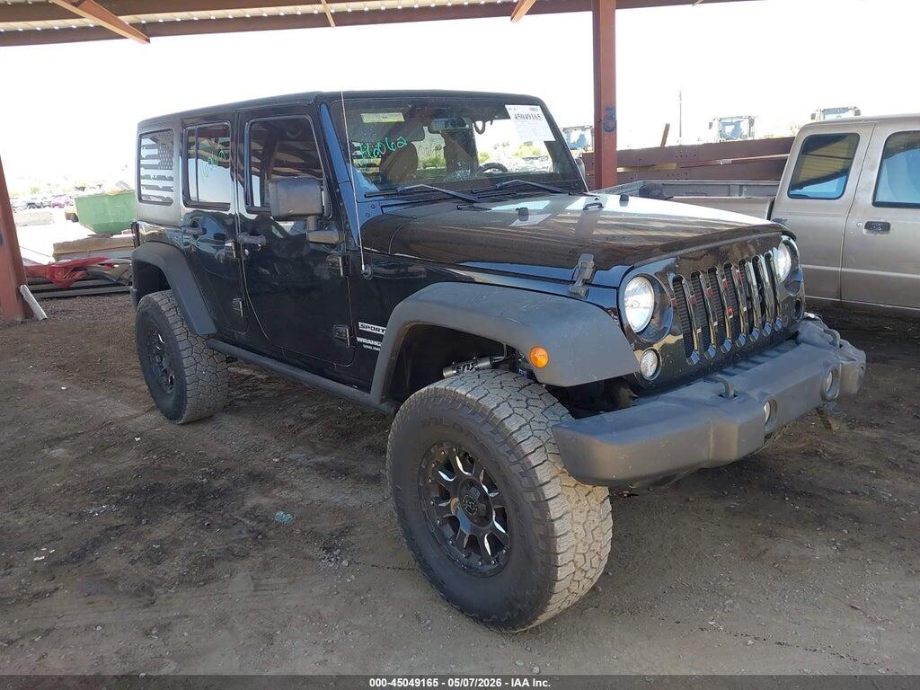 1C4BJWDG3EL201817 2014 JEEP WRANGLER UNLIMITED photo no. 1