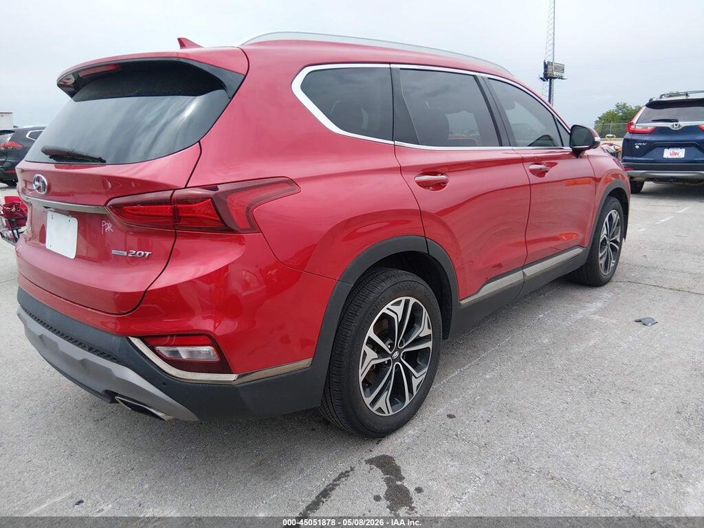 5NMS5CAA2LH249259 2020 HYUNDAI SANTA FE photo no. 4