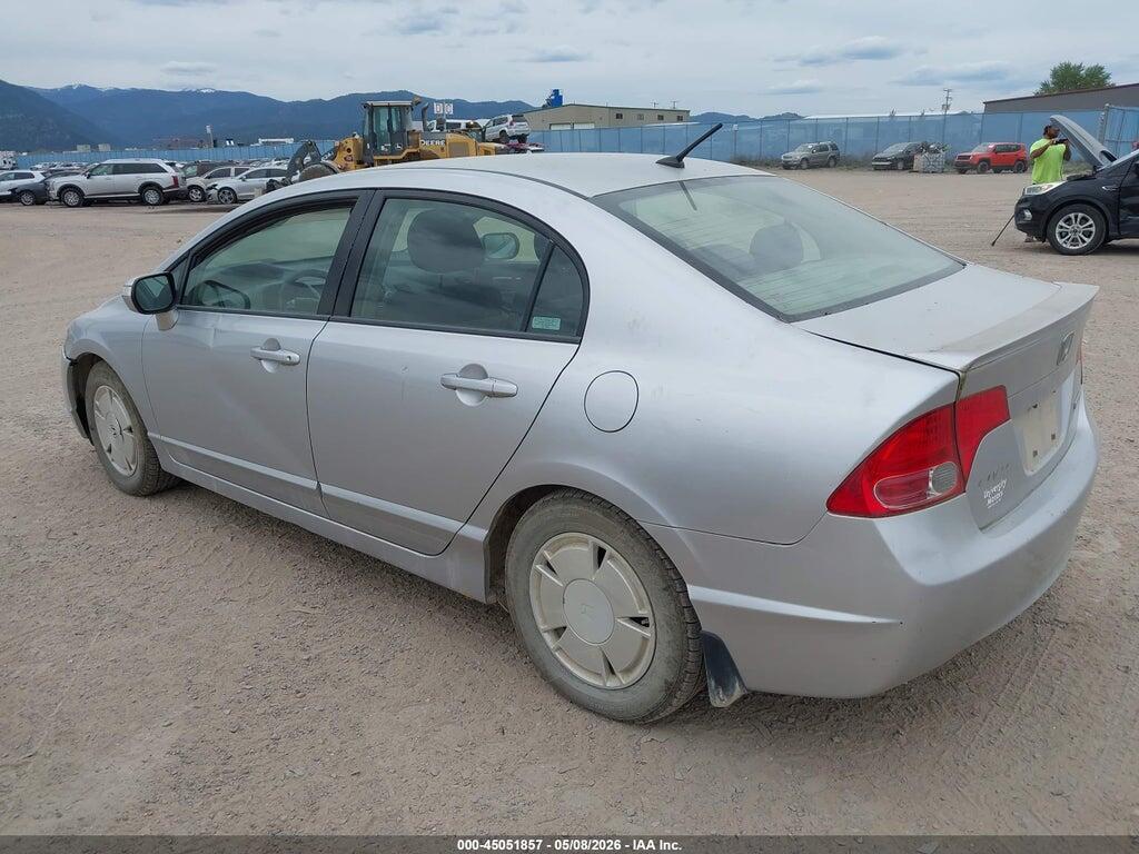 JHMFA36238S028150 2008 HONDA CIVIC HYBRID photo no. 3
