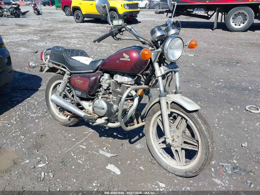 1982 HONDA CM450 JH2PC0513CM006743
