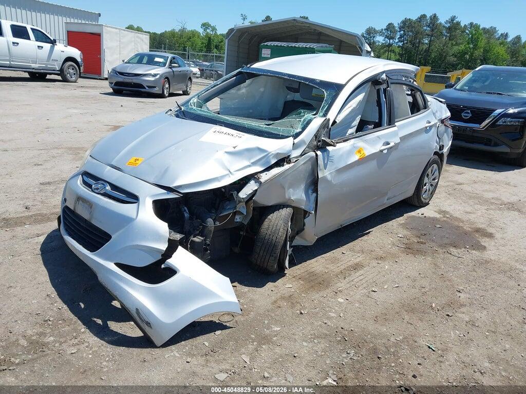 KMHCT4AE5GU139688 2016 HYUNDAI ACCENT photo no. 2