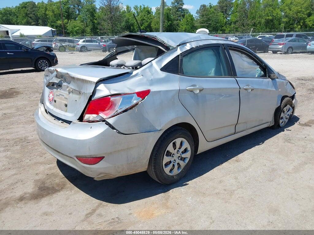 KMHCT4AE5GU139688 2016 HYUNDAI ACCENT photo no. 4