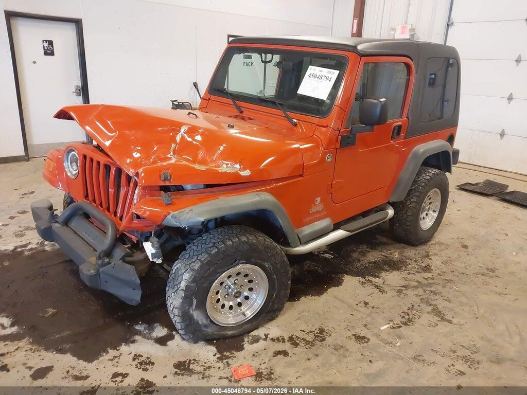 1J4FA39S15P387843 2005 JEEP WRANGLER photo no. 2