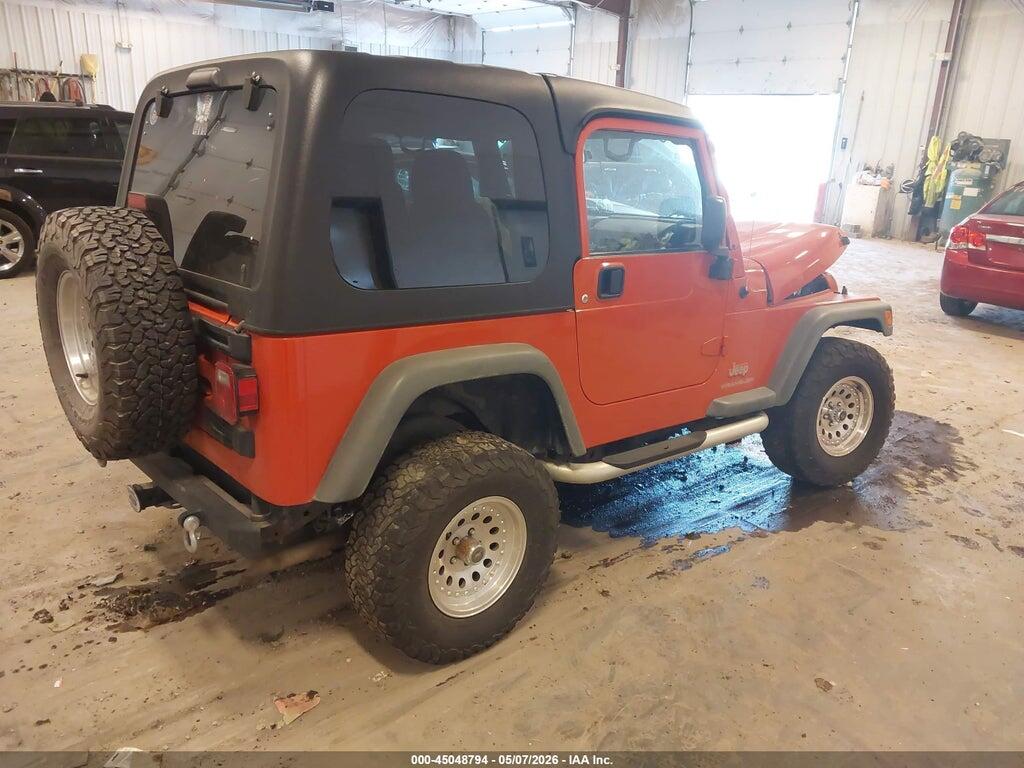 1J4FA39S15P387843 2005 JEEP WRANGLER photo no. 4