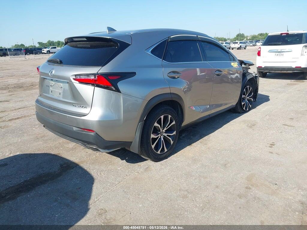 JTJBARBZ2H2147553 2017 LEXUS NX 200T photo no. 4