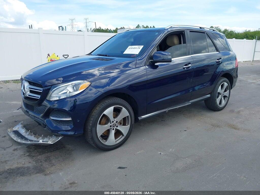 4JGDA5HB1HA907004 2017 MERCEDES-BENZ GLE 350 photo no. 2