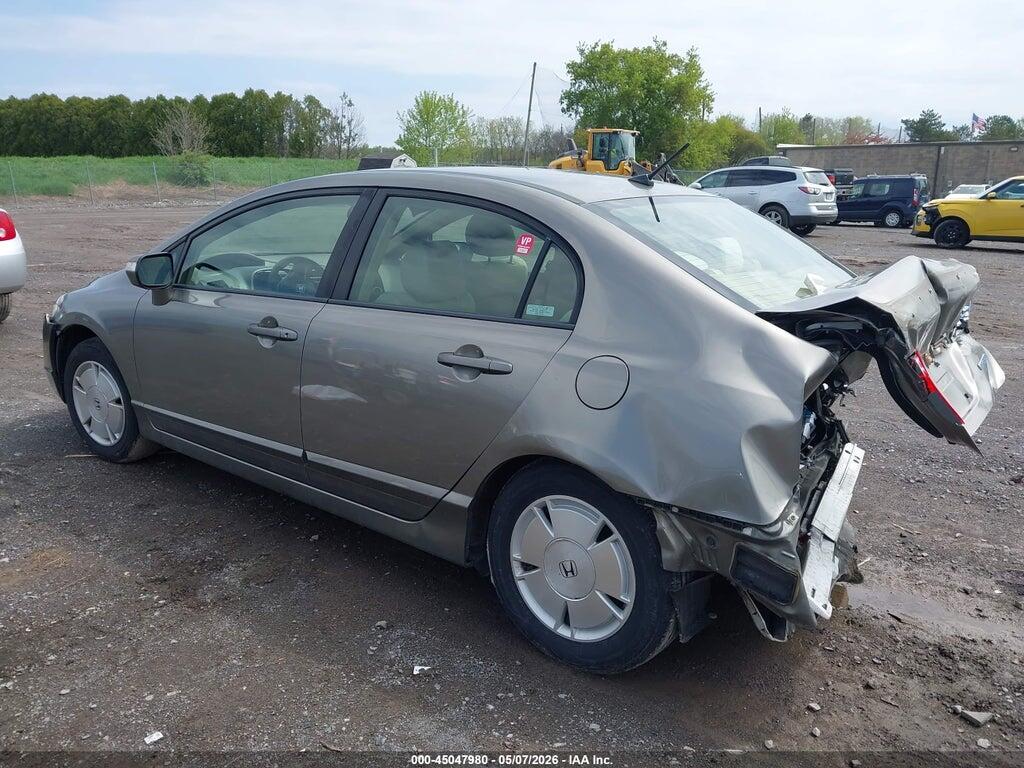 JHMFA36278S031214 2008 HONDA CIVIC HYBRID photo no. 3