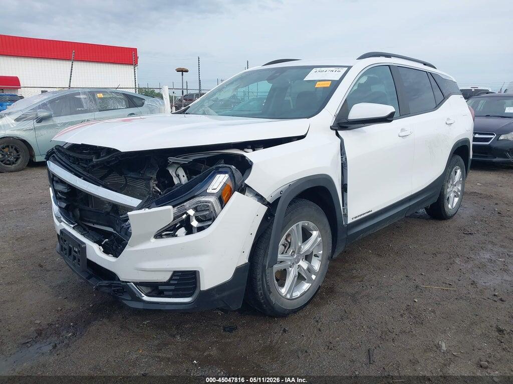 3GKALMEVXNL211504 2022 GMC TERRAIN photo no. 2