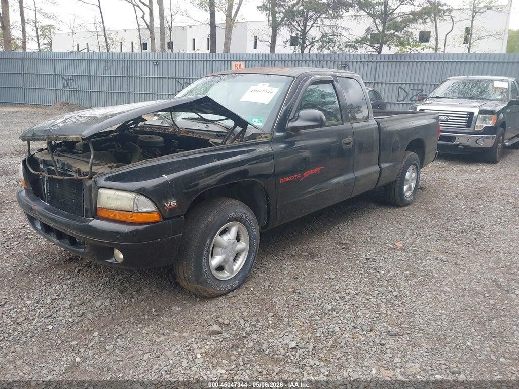 1B7GL22X3XS321749 1999 DODGE DAKOTA photo no. 2