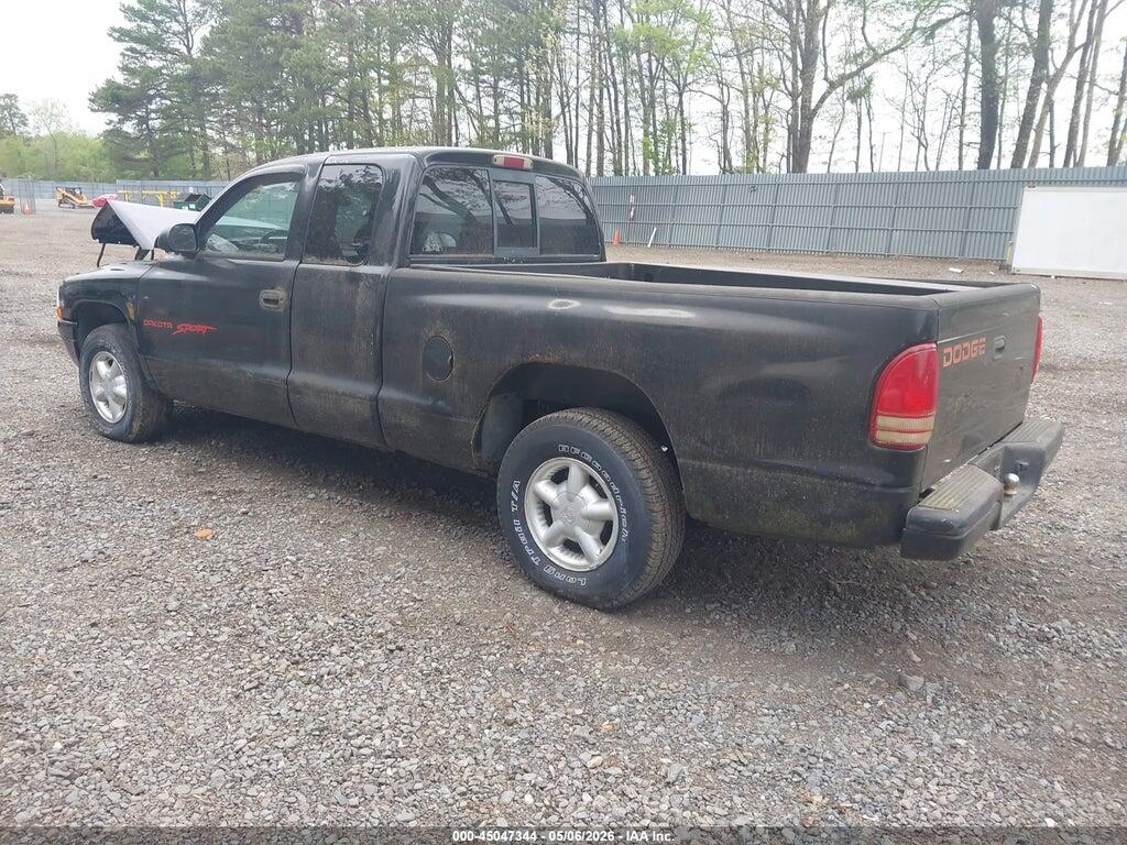 1B7GL22X3XS321749 1999 DODGE DAKOTA photo no. 3