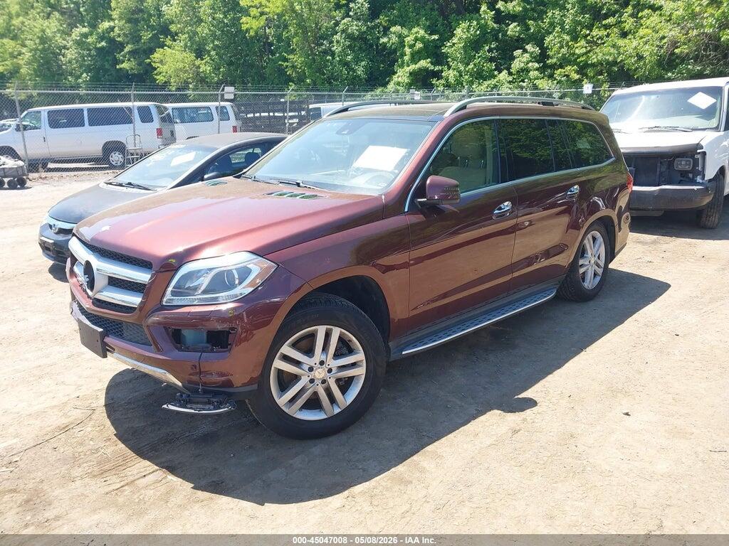 4JGDF6EE7FA509072 2015 MERCEDES-BENZ GL 450 photo no. 2