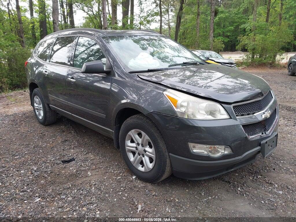 1GNKRFEDXCJ387966 2012 CHEVROLET TRAVERSE photo no. 1