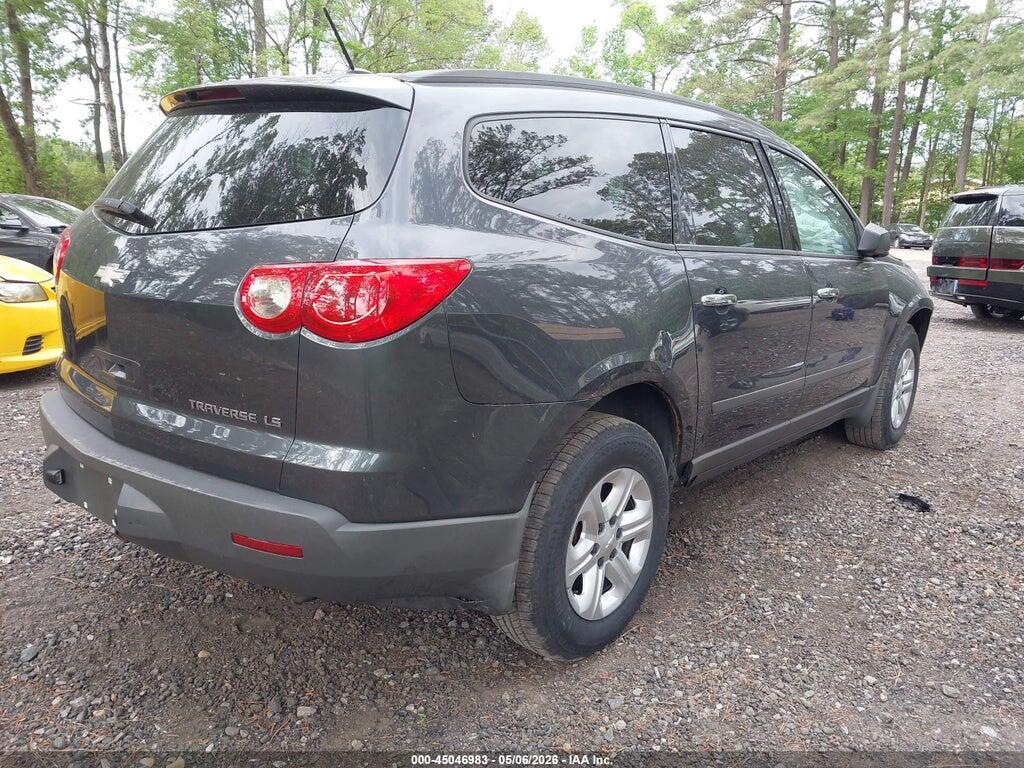 1GNKRFEDXCJ387966 2012 CHEVROLET TRAVERSE photo no. 4
