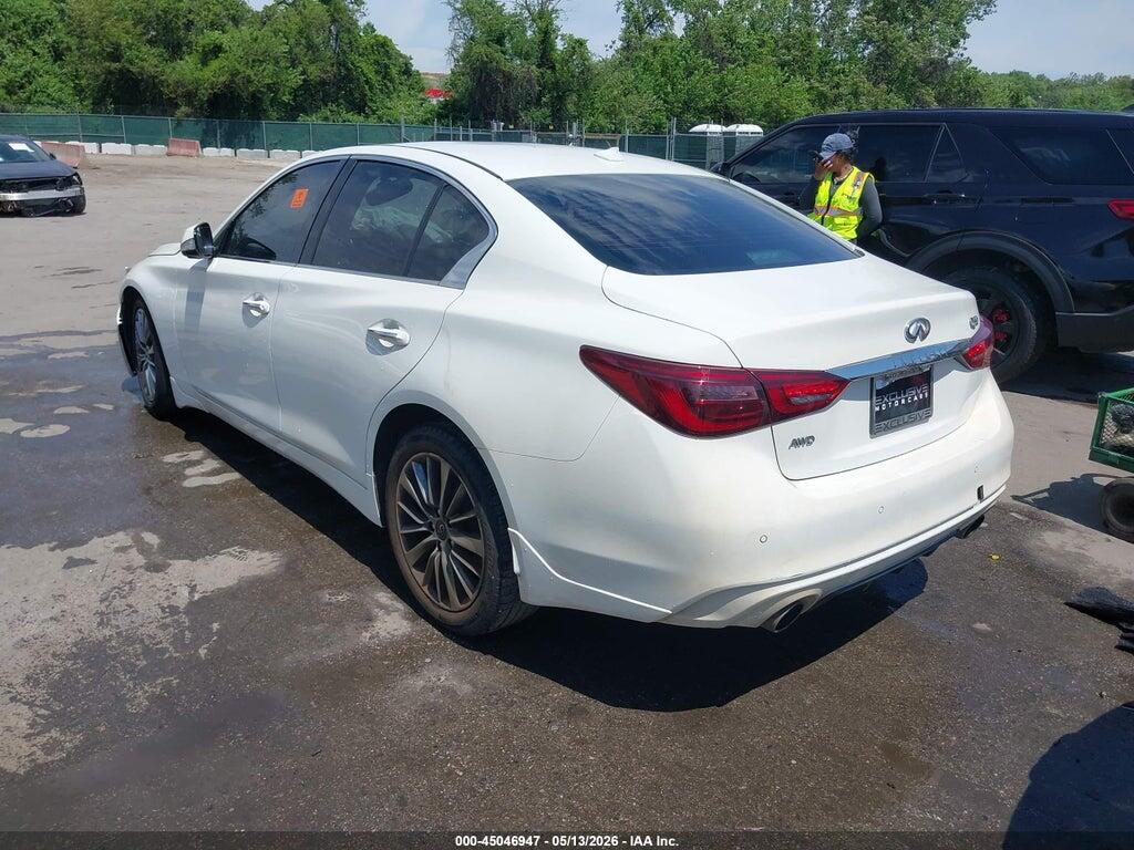 JN1EV7BR1NM340921 2022 INFINITI Q50 photo no. 3