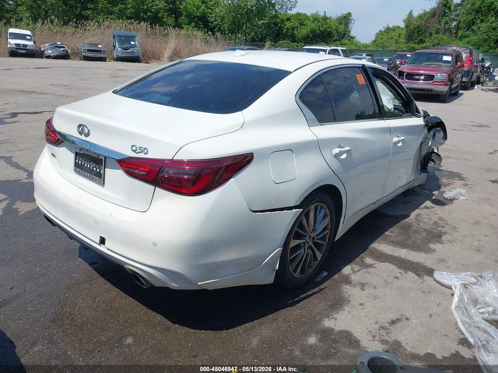 JN1EV7BR1NM340921 2022 INFINITI Q50 photo no. 4