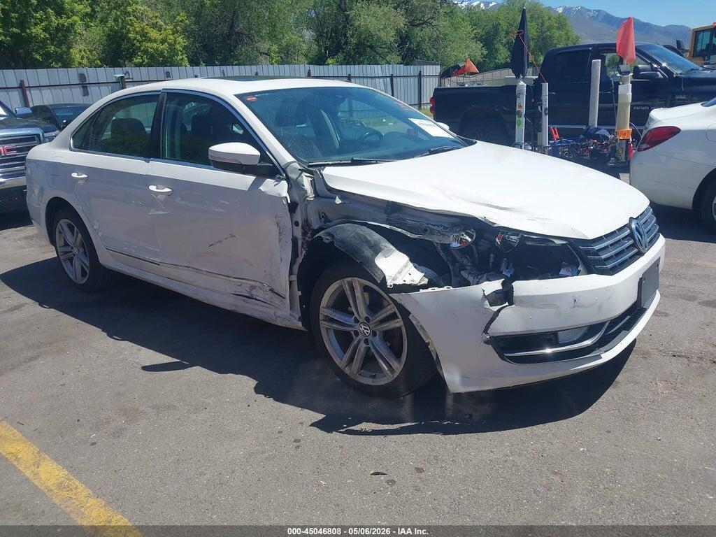 1VWBN7A37DC123727 2013 VOLKSWAGEN PASSAT photo no. 1