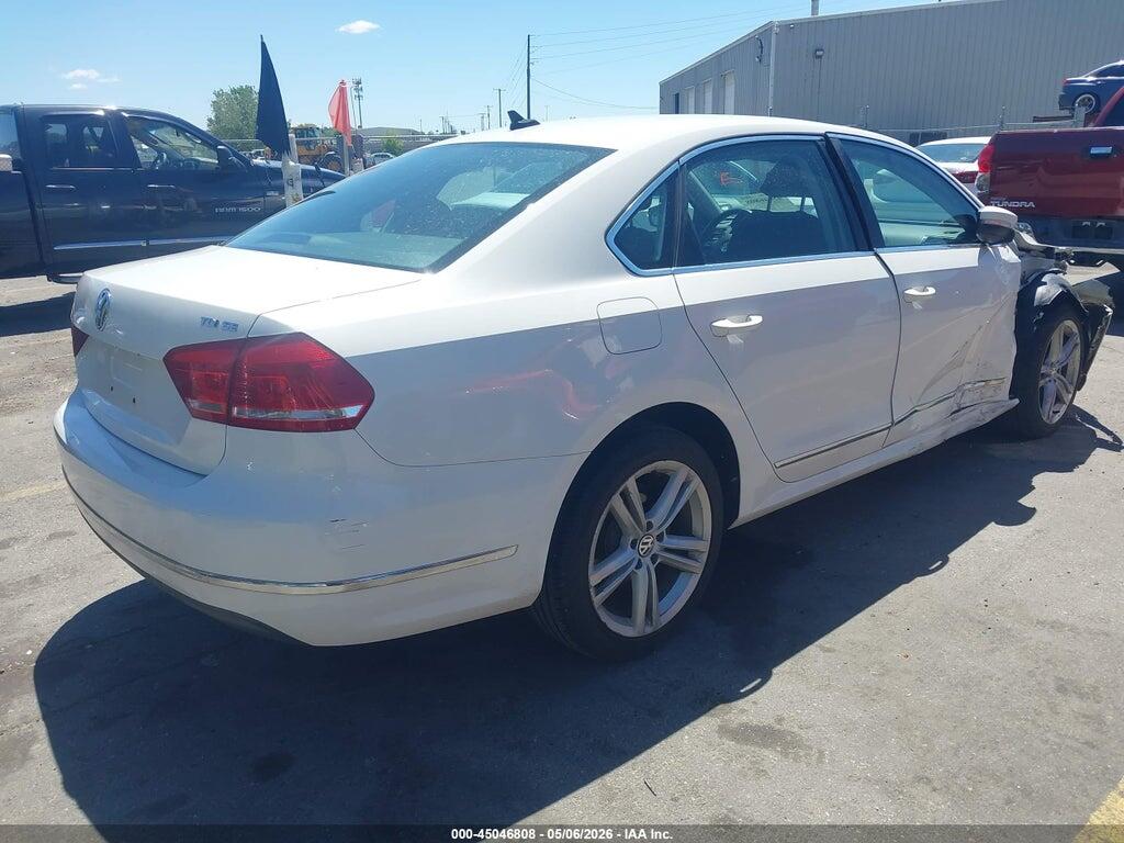 1VWBN7A37DC123727 2013 VOLKSWAGEN PASSAT photo no. 4