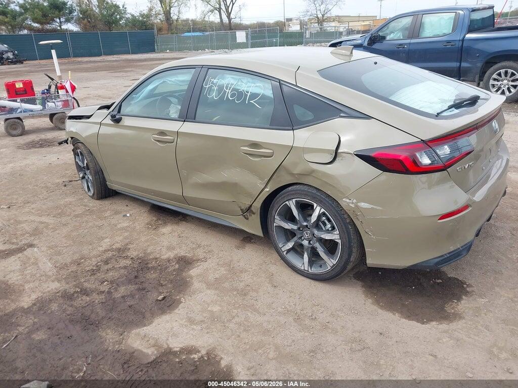 19XFL4H91SE012356 2025 HONDA CIVIC HYBRID photo no. 3
