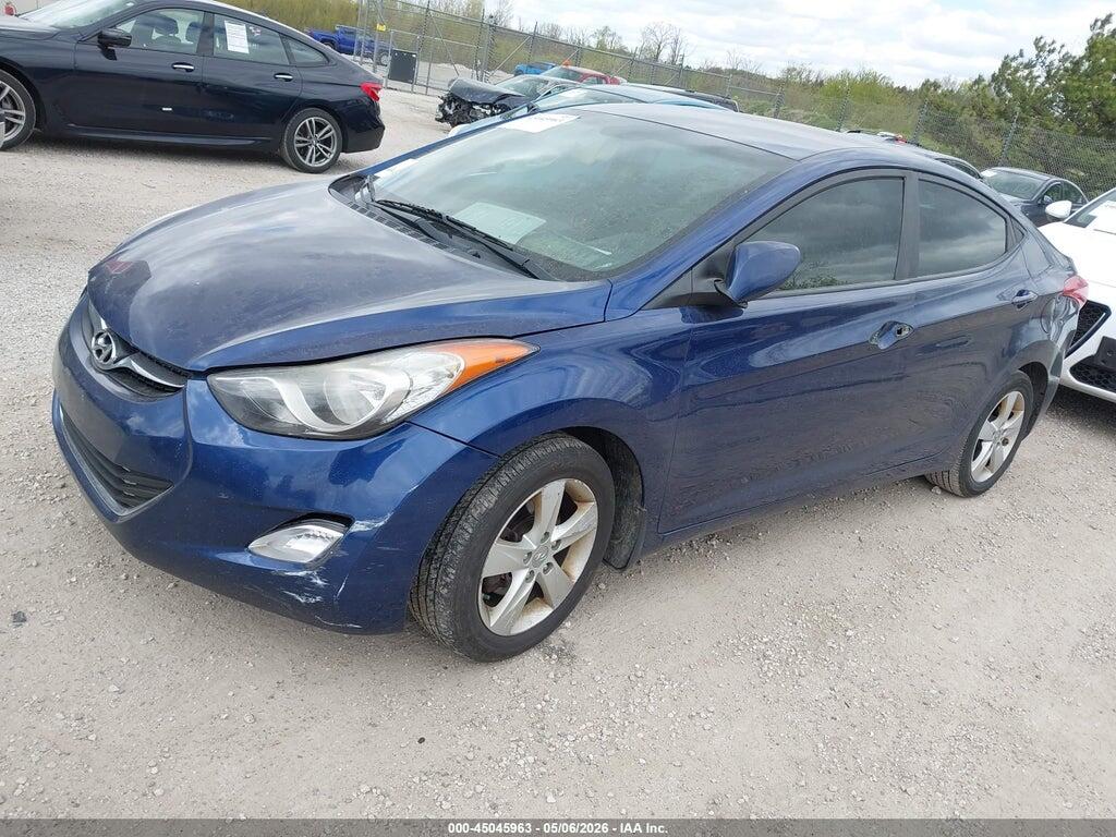 KMHDH4AE0DU765683 2013 HYUNDAI ELANTRA photo no. 2