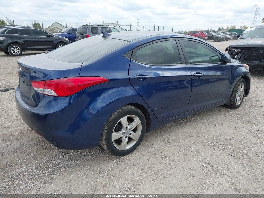 KMHDH4AE0DU765683 2013 HYUNDAI ELANTRA photo no. 4