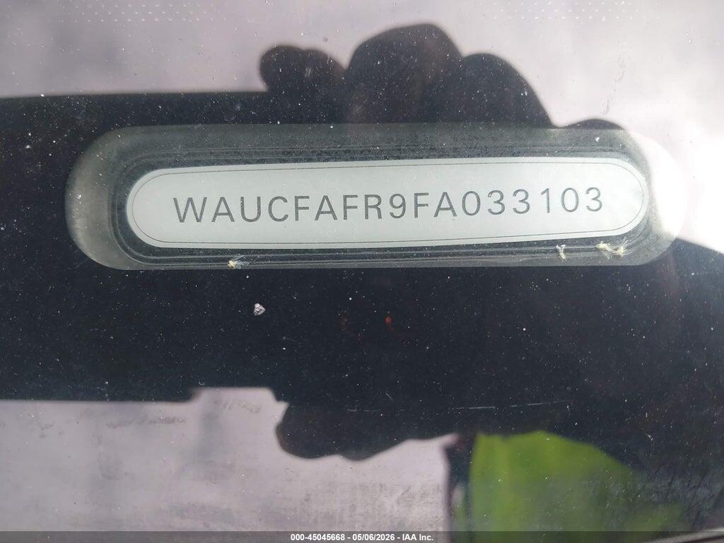 WAUCFAFR9FA033103 2015 AUDI A5 photo no. 9
