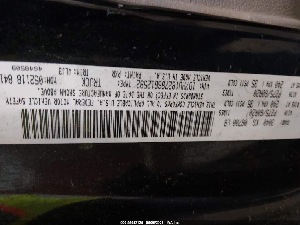 1D7HU18278S612592 2008 DODGE RAM 1500 photo no. 9