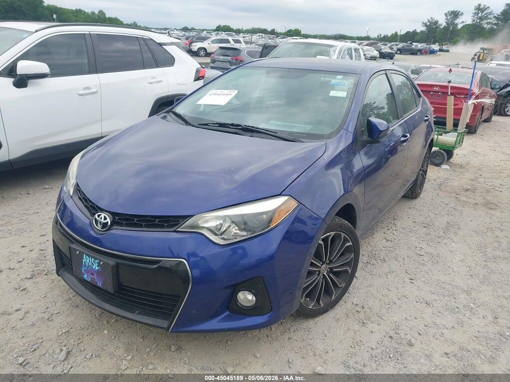 5YFBURHE1EP011118 2014 TOYOTA COROLLA photo no. 2