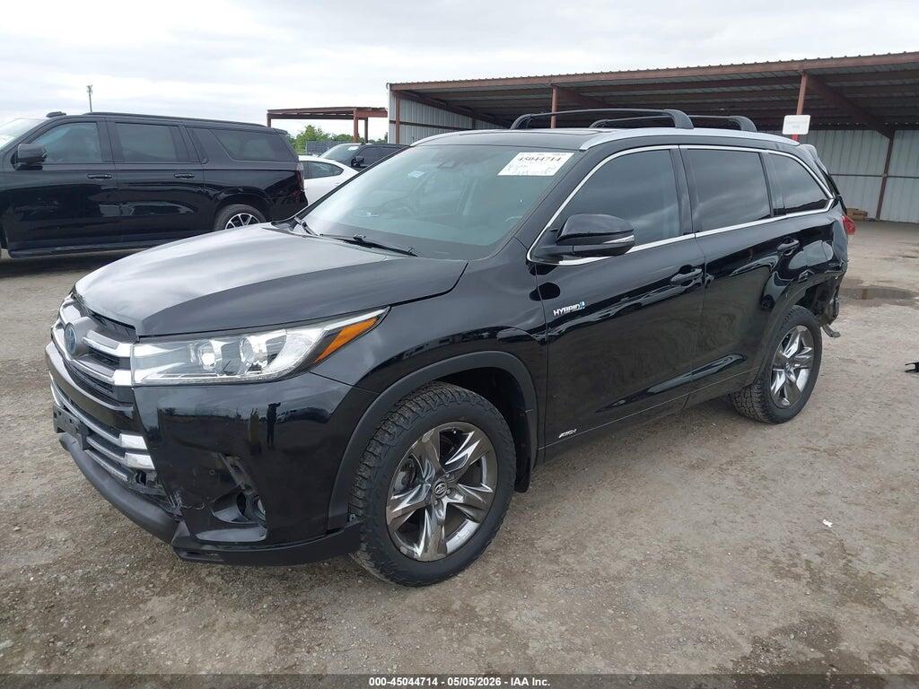 5TDDGRFH9JS043054 2018 TOYOTA HIGHLANDER HYBRID photo no. 2