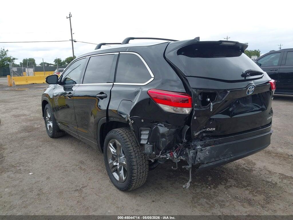 5TDDGRFH9JS043054 2018 TOYOTA HIGHLANDER HYBRID photo no. 3