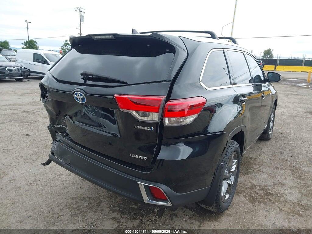 5TDDGRFH9JS043054 2018 TOYOTA HIGHLANDER HYBRID photo no. 4