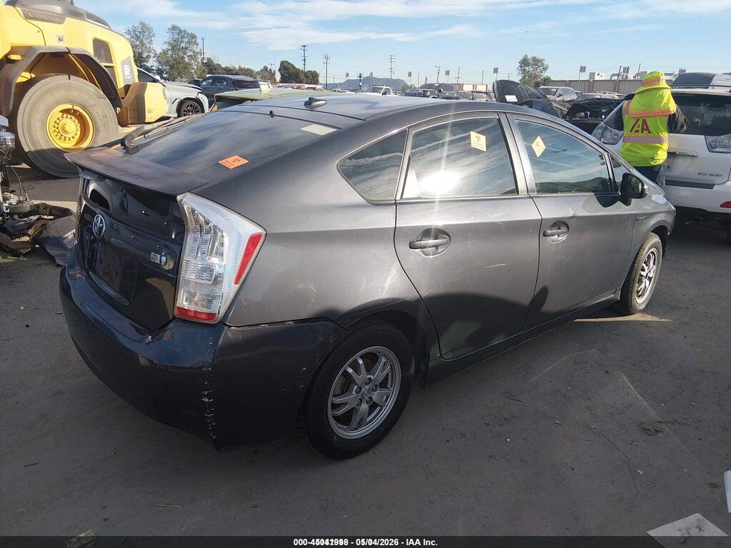 JTDKN3DU1B1387115 2011 TOYOTA PRIUS photo no. 4
