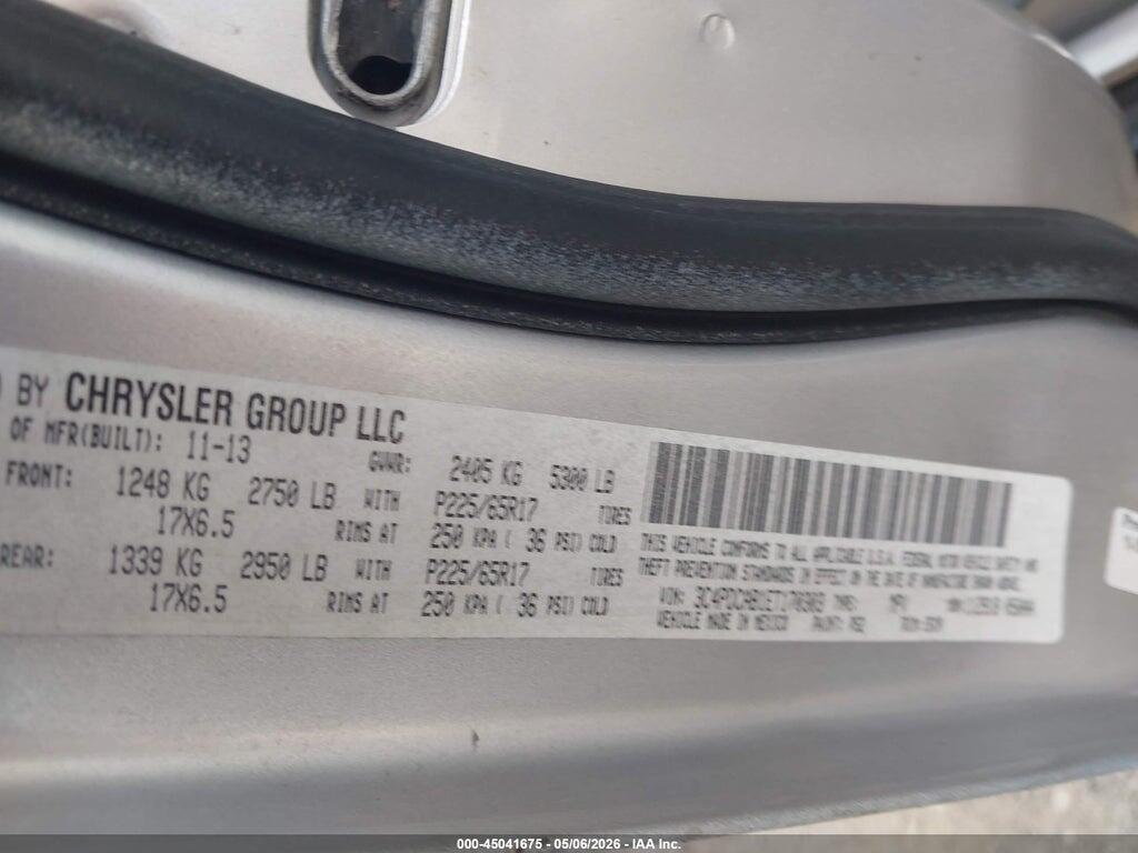 3C4PDCAB1ET170303 2014 DODGE JOURNEY photo no. 9