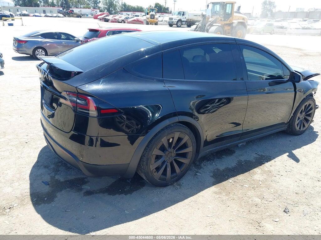 7SAXCDE51PF365674 2023 TESLA MODEL X photo no. 4