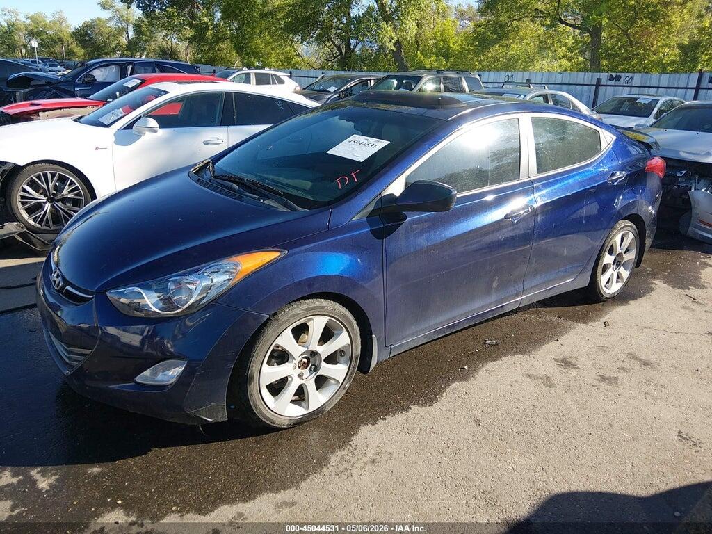 5NPDH4AE5DH428909 2013 HYUNDAI ELANTRA photo no. 2