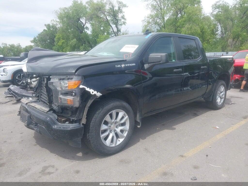 1GCPDBEK5NZ613758 2022 CHEVROLET SILVERADO 1500 photo no. 2