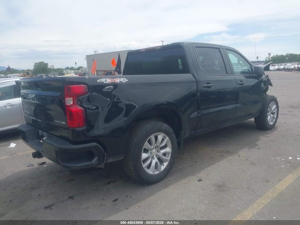 1GCPDBEK5NZ613758 2022 CHEVROLET SILVERADO 1500 photo no. 4