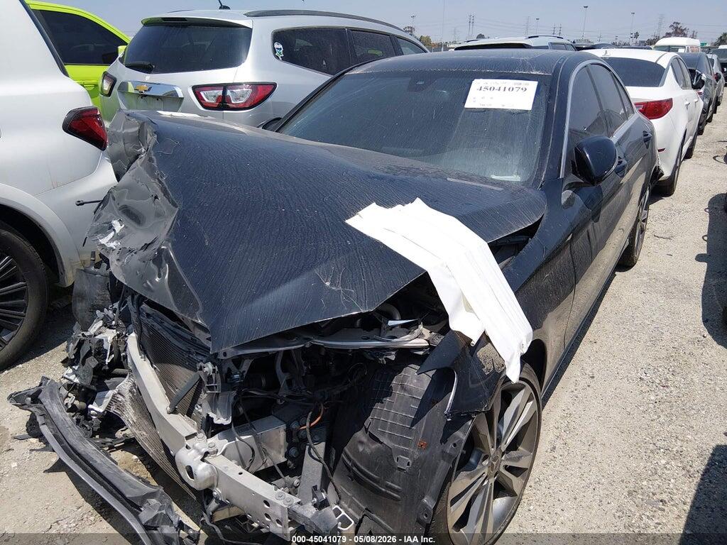 55SWF4JB5JU277731 2018 MERCEDES-BENZ C 300 photo no. 2