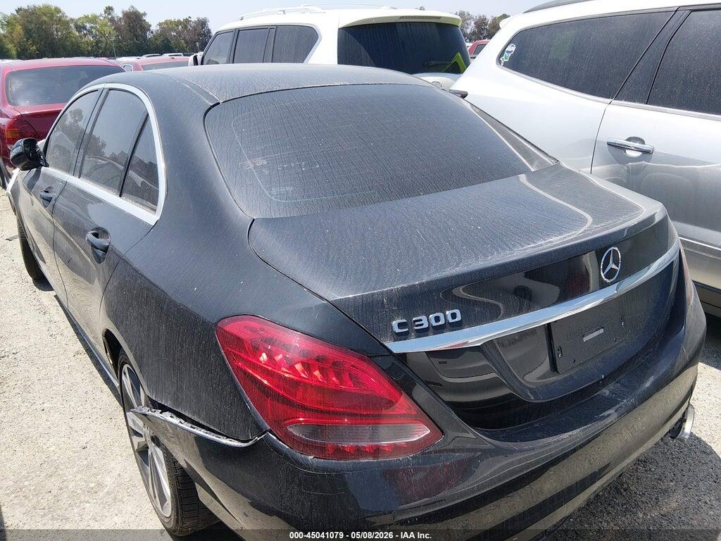 55SWF4JB5JU277731 2018 MERCEDES-BENZ C 300 photo no. 3