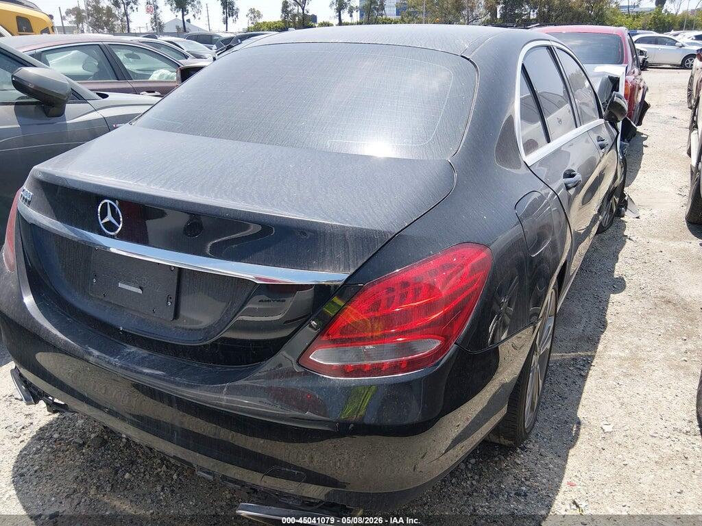 55SWF4JB5JU277731 2018 MERCEDES-BENZ C 300 photo no. 4